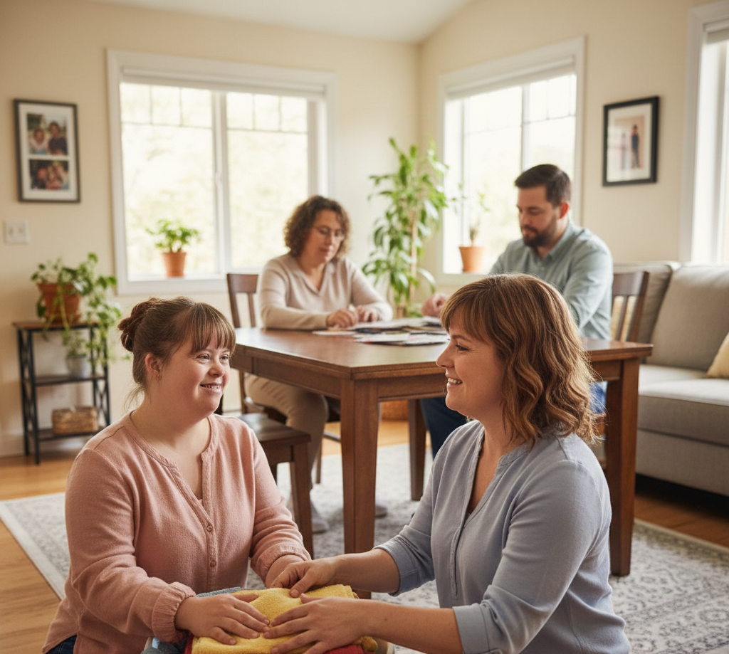 Team planning care meeting